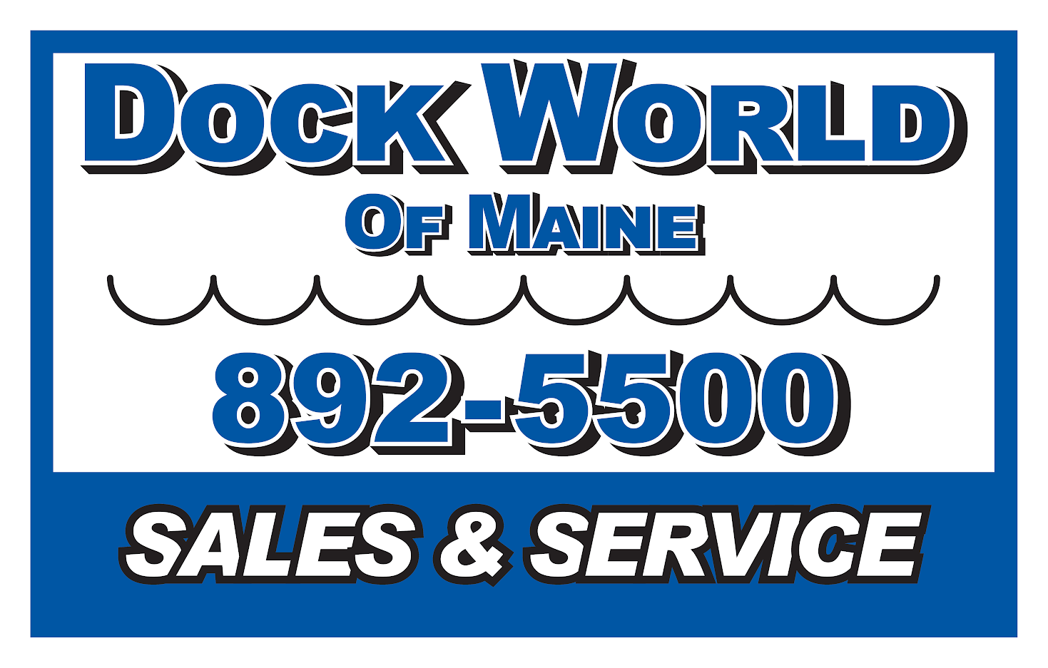 Dock World of Maine logo